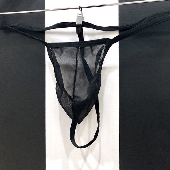 NWOT Mens Black G-String Thong - Picture 10 of 15